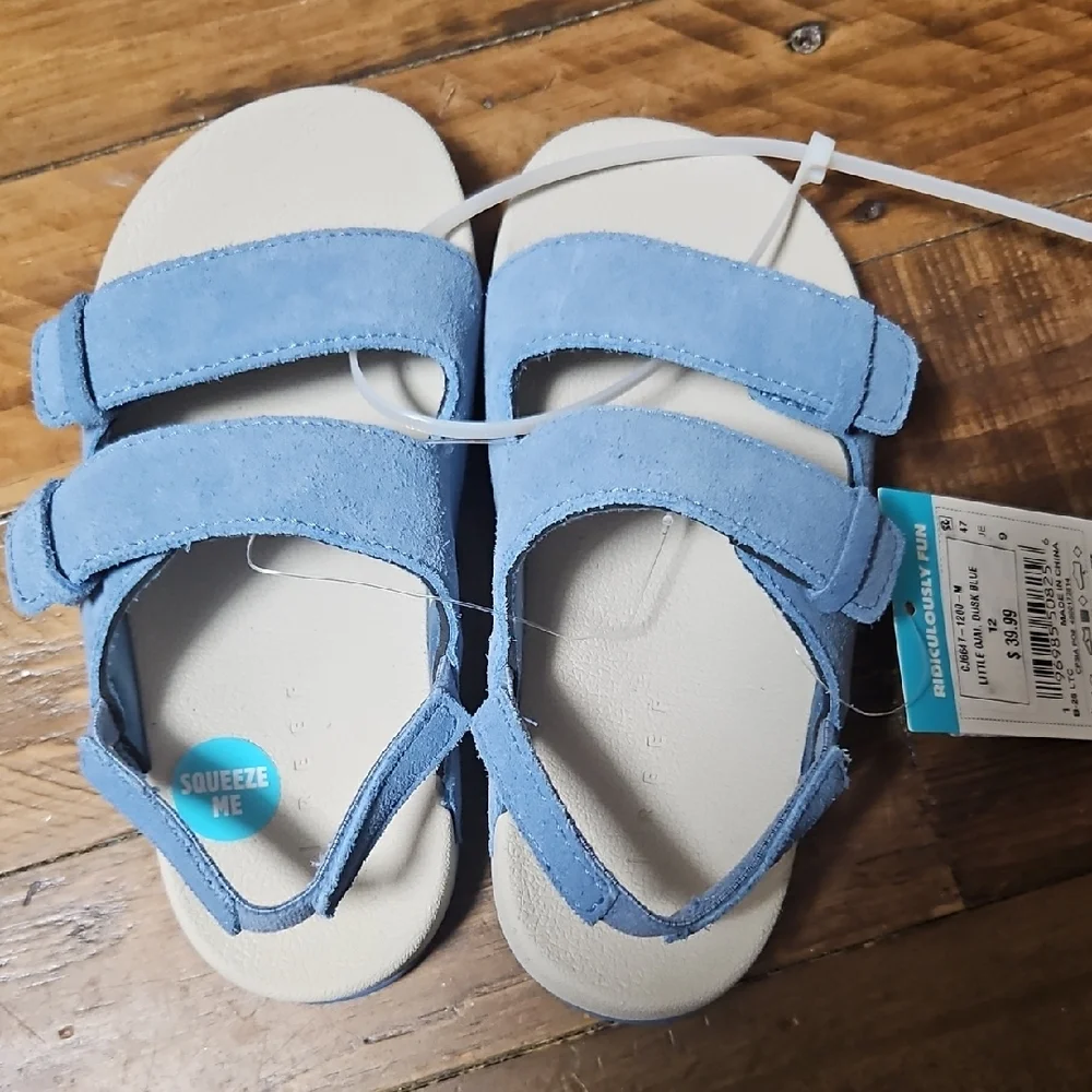 Reef Kids LITTLE Ojai Sandals: DUSK BLUE: NEW WITH TAGS: SIZE 12